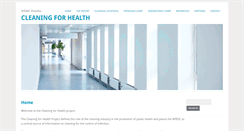 Desktop Screenshot of cleaning-for-health.org